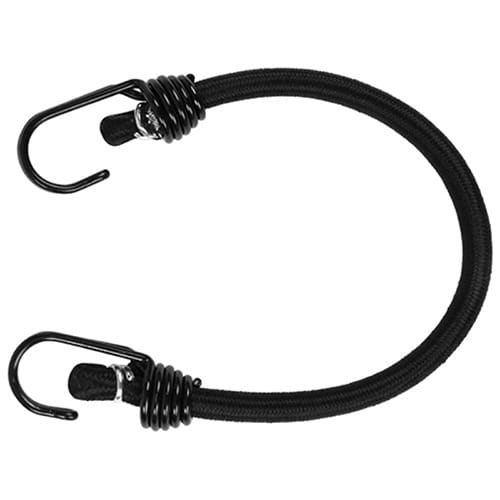 藤原産業 SK11 ゴムロープ Jフック 10mm×30cm SKG-R1030BK 1本（ご注文単位3本）【直送品】