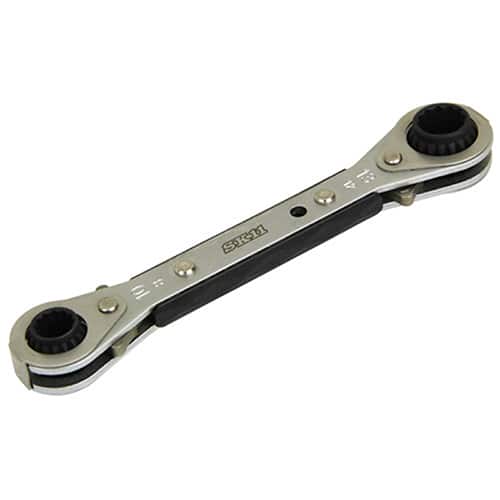 藤原産業 SK11 4サイズウォーブルラチェットレンチ 8/10/12/13mm SMR-0813W 1本(ご注文単位1本)【直送品】