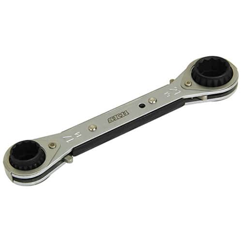 藤原産業 SK11 4サイズウォーブルラチェットレンチ 14/17/19/21mm SMR-1421W 1本(ご注文単位1本)【直送品】