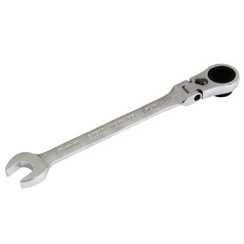 藤原産業 SK11 フレックスリバーシブルレンチ 17mm MSFR-17R 1本(ご注文単位1本)【直送品】