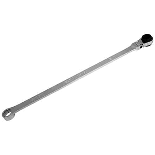 藤原産業 SK11 ロングフレックス メガネラチェットレンチ 19mm MFR-19L 1本(ご注文単位1本)【直送品】