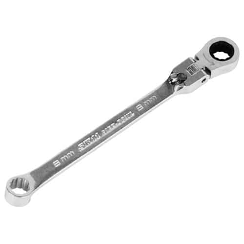 藤原産業 SK11 フレックスメガネラチェットレンチ 8mm MFR-08WL 1本(ご注文単位1本)【直送品】