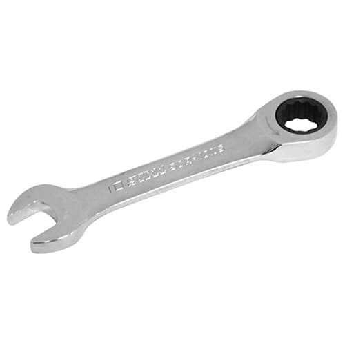 藤原産業 SK11 ショートラチェットレンチ 二面幅10mm SGR-10NS 1本（ご注文単位2本）【直送品】