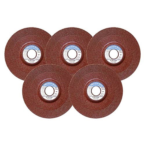 藤原産業 SK11 オフセット砥石 鉄工用 100mm 5枚組 1パック（ご注文単位1パック）【直送品】