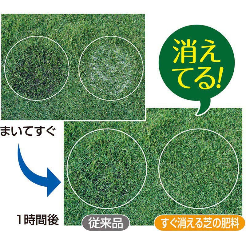 花ごころ まいてすぐ消える芝の肥料 300g 5940 1袋（ご注文単位40袋）【直送品】