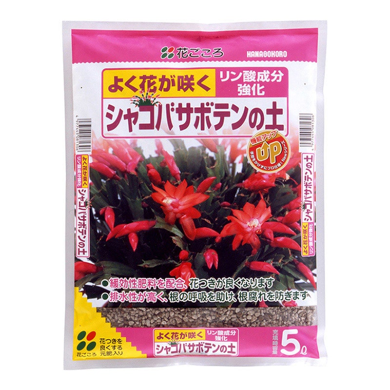 花ごころ シャコバサボテンの土 5L 8130 1袋（ご注文単位8袋）【直送品】
