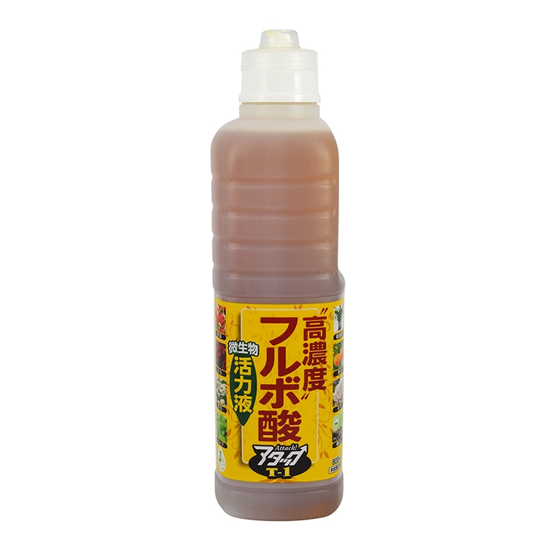 花ごころ 高濃度フルボ酸活力液　アタックT-1 800ml 11090 1本（ご注文単位20本）【直送品】