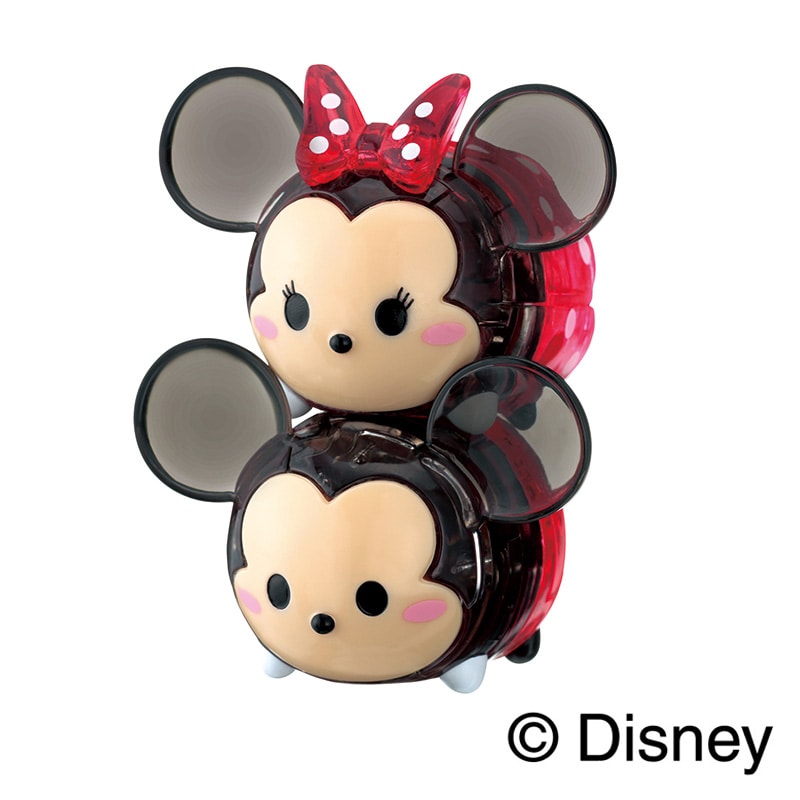 ハナヤマ 立体ジグソーパズル クリスタルギャラリー ツムツム ミッキー&ミニー 1個(ご注文単位6個)【直送品】