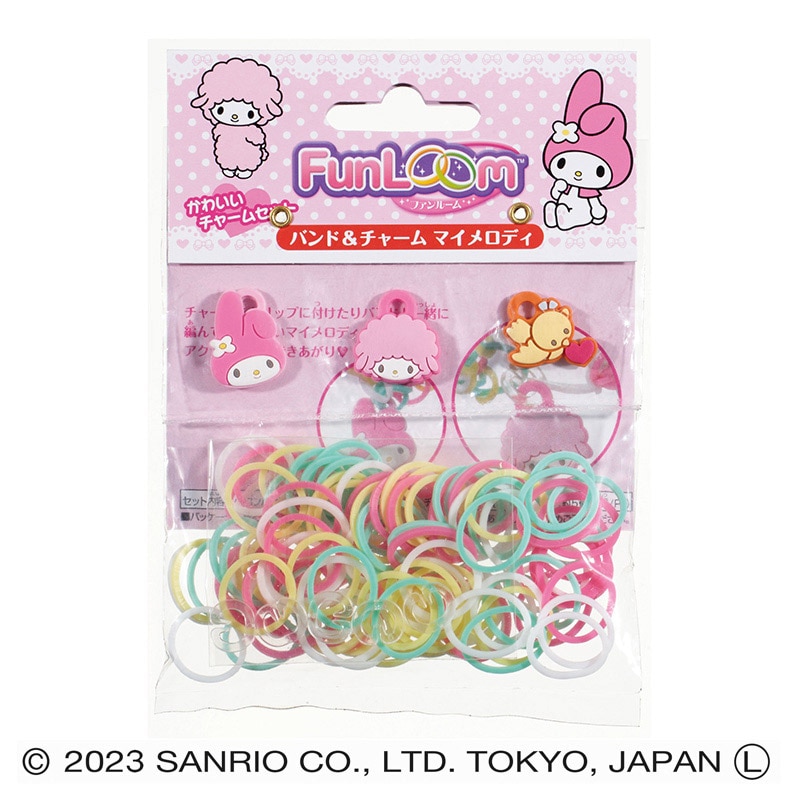 ハナヤマ ファンルーム　バンド＆チャーム  マイメロディ 1個（ご注文単位24個）【直送品】