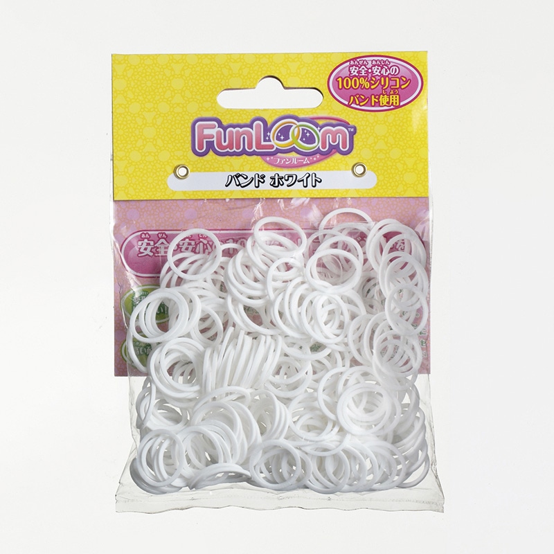 ハナヤマ ファンルーム　バンド  ホワイト 1個（ご注文単位24個）【直送品】
