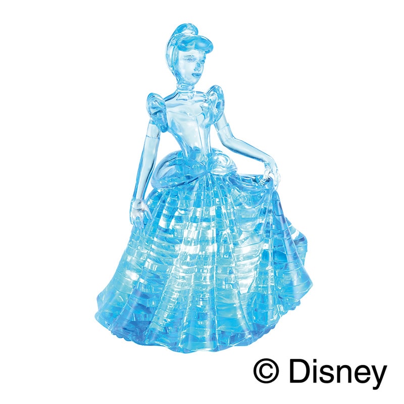 ハナヤマ 立体ジグソーパズル クリスタルギャラリー シンデレラ 1個(ご注文単位6個)【直送品】