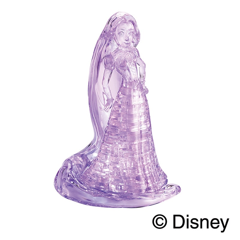 ハナヤマ 立体ジグソーパズル クリスタルギャラリー ラプンツェル 1個(ご注文単位6個)【直送品】