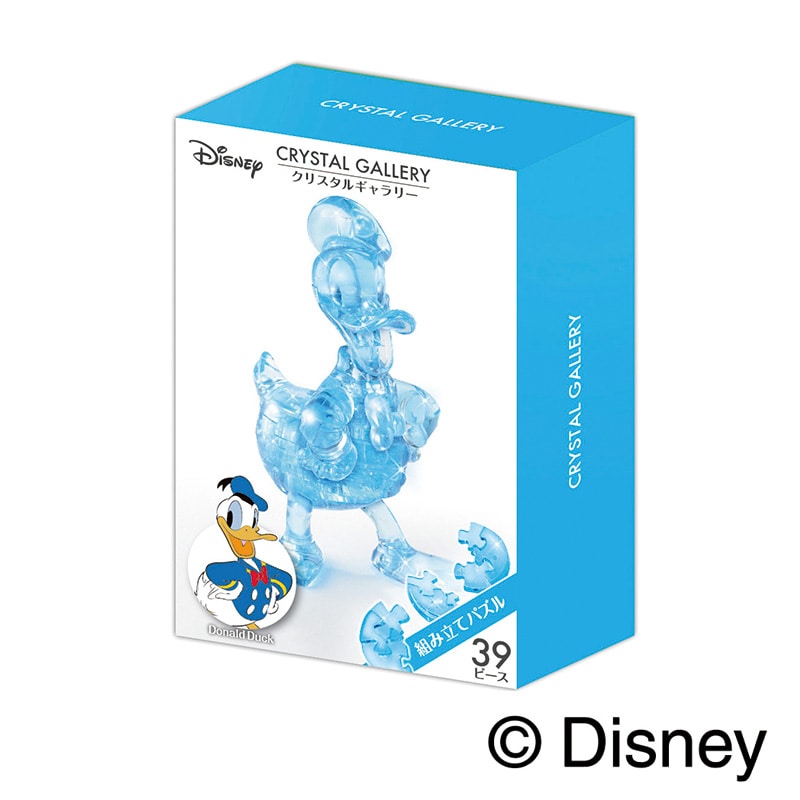 ハナヤマ 立体ジグソーパズル　クリスタルギャラリー  ドナルドダック 1個（ご注文単位6個）【直送品】