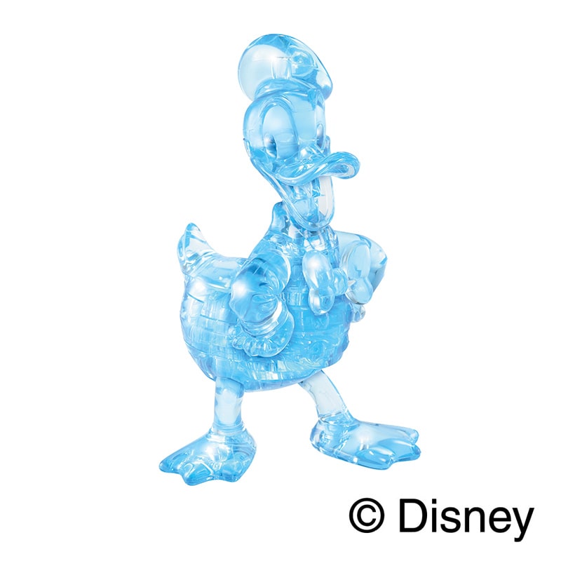 ハナヤマ 立体ジグソーパズル クリスタルギャラリー ドナルドダック 1個(ご注文単位6個)【直送品】