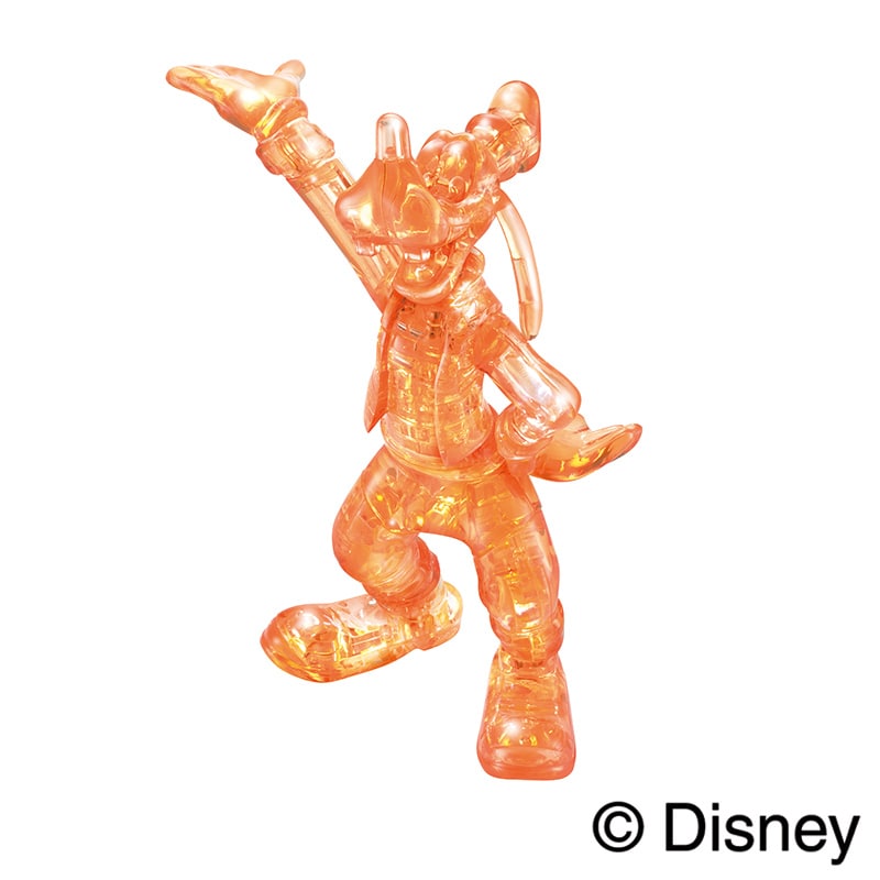 ハナヤマ 立体ジグソーパズル クリスタルギャラリー グーフィー 1個(ご注文単位6個)【直送品】