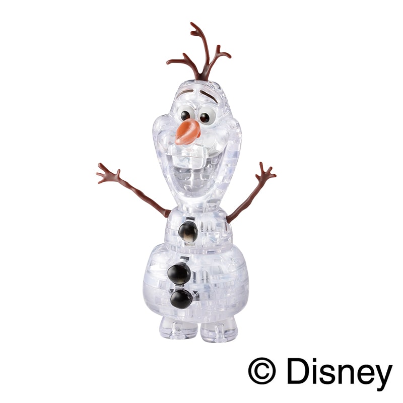 ハナヤマ 立体ジグソーパズル クリスタルギャラリー オラフ 1個(ご注文単位6個)【直送品】