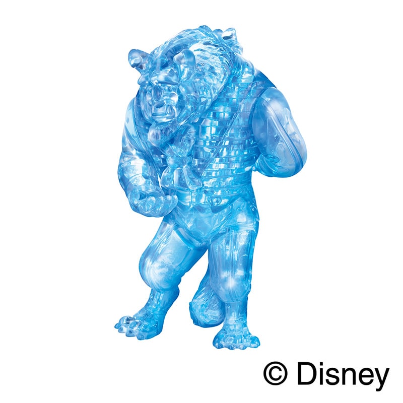 ハナヤマ 立体ジグソーパズル クリスタルギャラリー ビースト 1個(ご注文単位6個)【直送品】