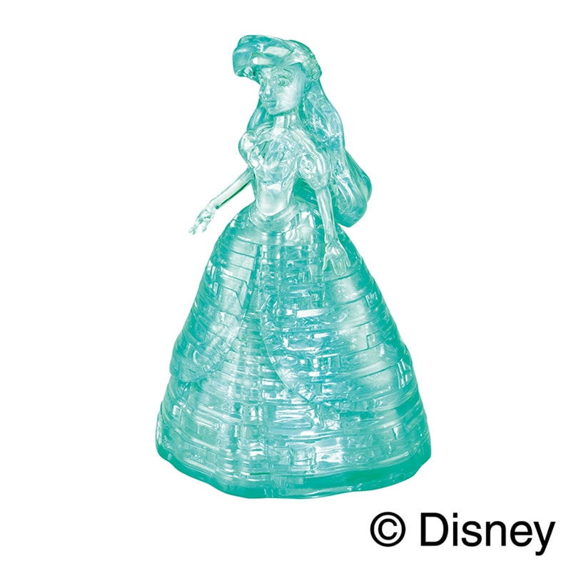 ハナヤマ 立体ジグソーパズル クリスタルギャラリー アリエル ドレス 1個(ご注文単位6個)【直送品】