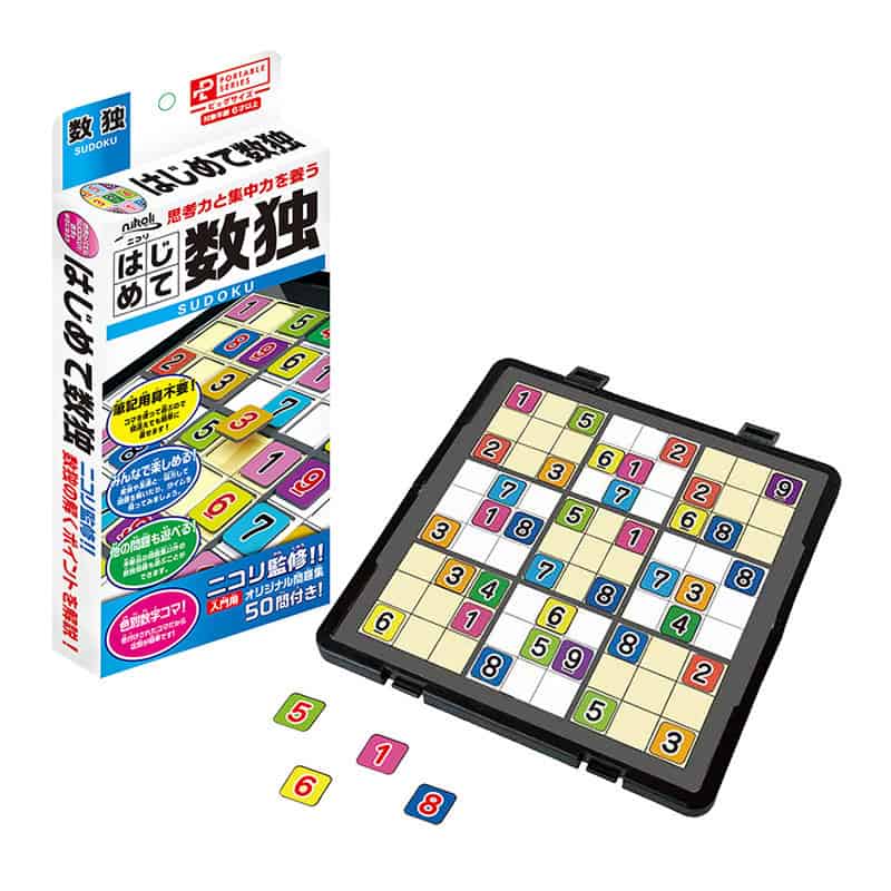 ハナヤマ ポータブル はじめて数独 84062 1個（ご注文単位1個）【直送品】