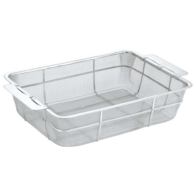 18-8　バットン　深型　6枚取（手付）   1個（ご注文単位1個）【直送品】