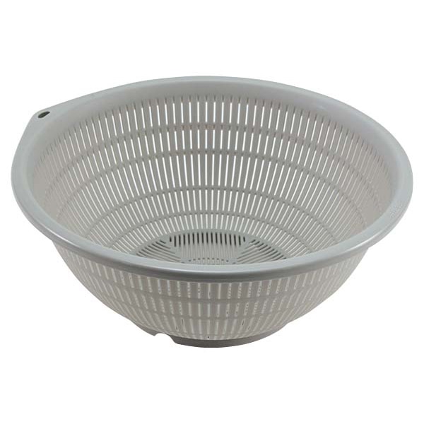 本間冬治工業 BK　PP　ザル　18cm　グレー   1個（ご注文単位1個）【直送品】