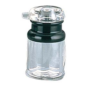 BK しょう油差し(酢差し兼用)小 80ml アクリル HF-225 1個(ご注文単位1個)【直送品】