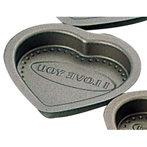 富士ホーローテフロンセレクトチョコレートハート型中 1個（ご注文単位1個）【直送品】