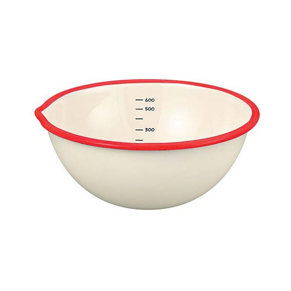 ビームス　ホーロー片口ボール　12cm BM-12B・NR  1個（ご注文単位1個）【直送品】