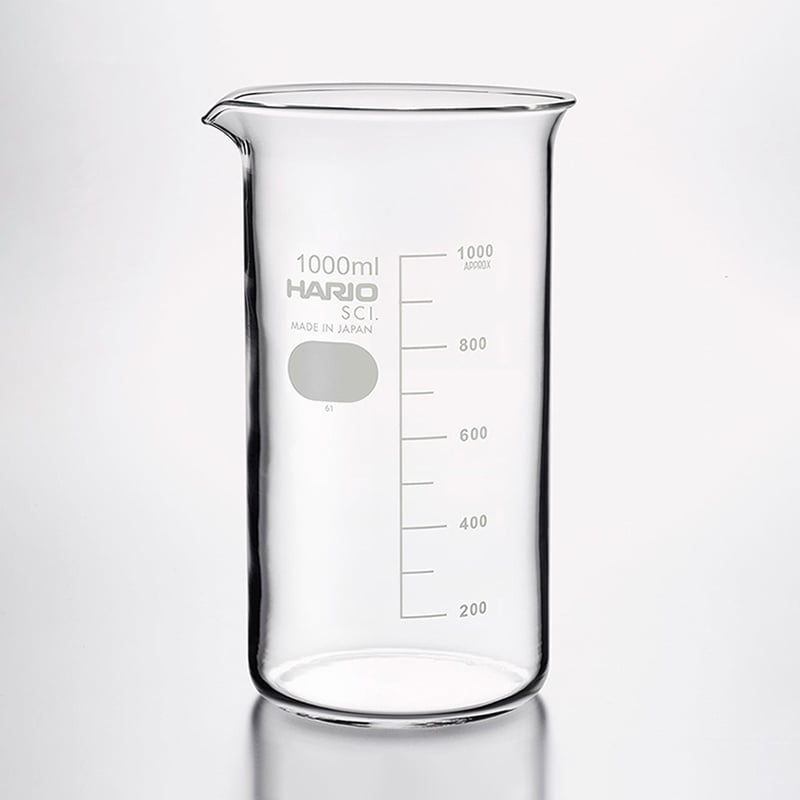 HARIO トールビーカー 1000ml TB-1L-SCI 1個（ご注文単位6個）【直送品】