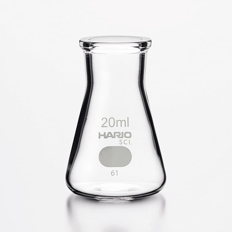 HARIO 三角フラスコ 20ml SF-20-SCI 1個（ご注文単位10個）【直送品】