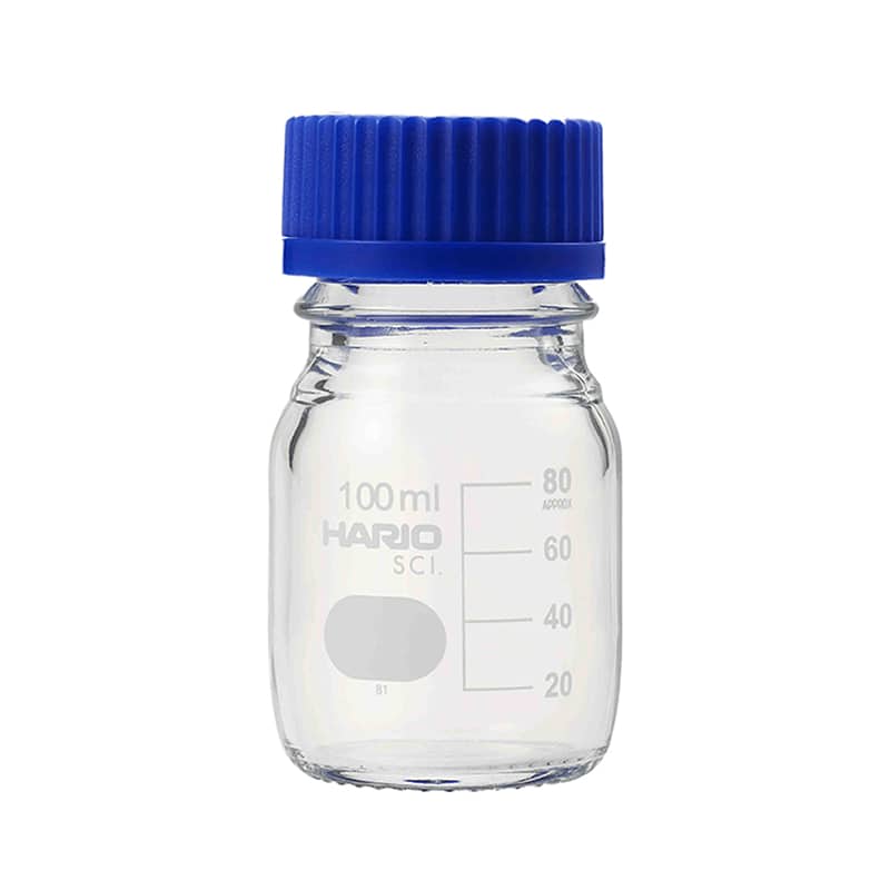 HARIO 耐熱ねじ口瓶 100ml NBO-100-SCI 1個（ご注文単位10個）【直送品】