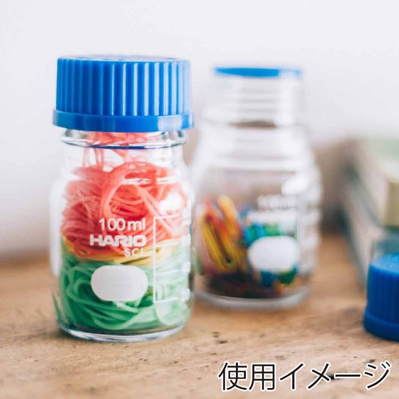 HARIO 耐熱ねじ口瓶 100ml NBO-100-SCI 1個（ご注文単位10個）【直送品】