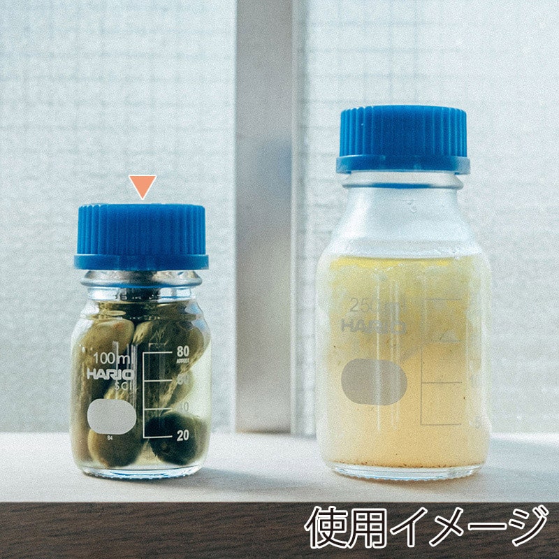 HARIO 耐熱ねじ口瓶 100ml NBO-100-SCI 1個（ご注文単位10個）【直送品】