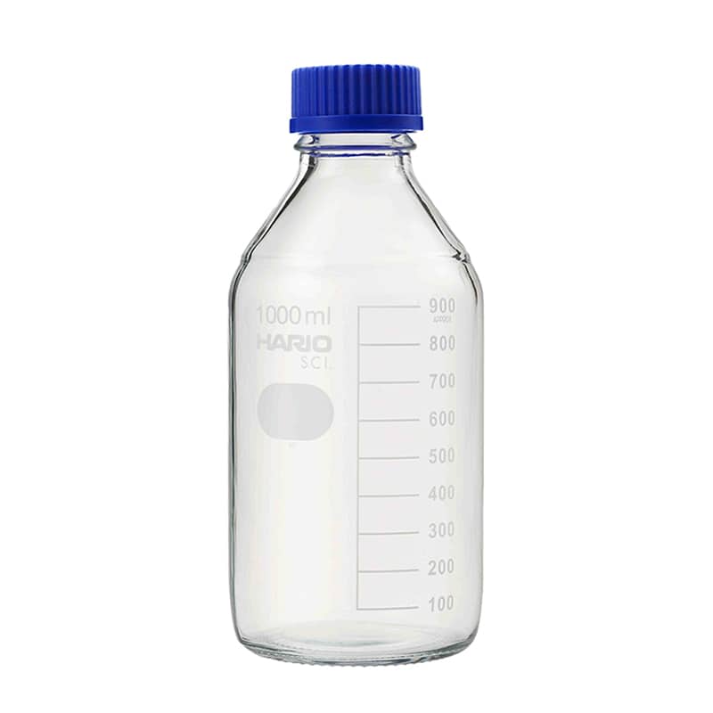 HARIO 耐熱ねじ口瓶 1000ml NBO-1L-SCI 1個（ご注文単位10個）【直送品】