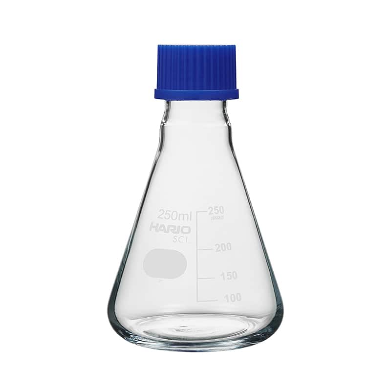 HARIO 耐熱ねじ口三角フラスコ 250ml NSF-250-SCI 1個（ご注文単位10個）【直送品】
