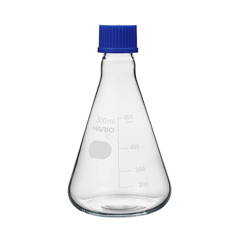 HARIO 耐熱ねじ口三角フラスコ 500ml NSF-500-SCI 1個（ご注文単位10個）【直送品】