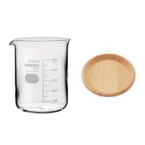 HARIO ビーカーの穴あき鉢 500ml BP-500 1個（ご注文単位1個）【直送品】