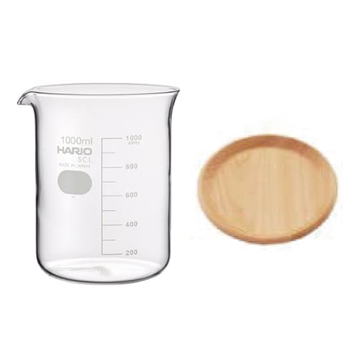 HARIO ビーカーの穴あき鉢 1L BP-1L 1個（ご注文単位1個）【直送品】