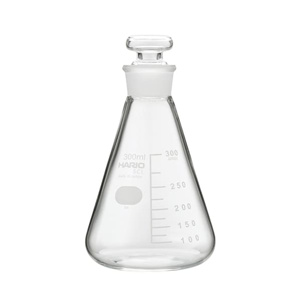 HARIO 共栓三角フラスコ 300ml TSF-300-SCI 1個（ご注文単位6個）【直送品】