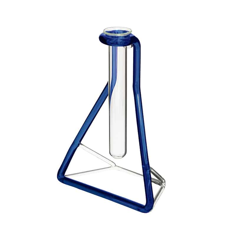 HARIO ガラスベースフレーム さんかく ブルー GVF-SF-BU 1個（ご注文単位1個）【直送品】