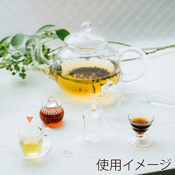 HARIO シャンデリアが映るティーカップ&ソーサー GP-IP-TCS 1個（ご注文単位1個）【直送品】