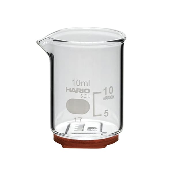 HARIO ビーカーの実験スタンプ JS-B-10 1個（ご注文単位1個）【直送品】