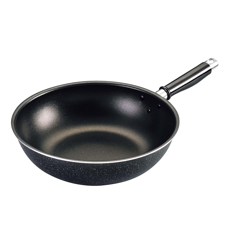 前川金属工業所 ブラックストーン　いため鍋　30cm   1個（ご注文単位1個）【直送品】