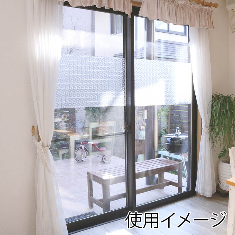 明和グラビア 窓飾りシート レンズタイプ クリア GLC-4606G 1個(ご注文単位1個)【直送品】