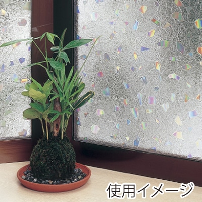 明和グラビア 窓飾りシート レンズタイプ クリア GLC-9207G 1枚(ご注文単位1枚)【直送品】