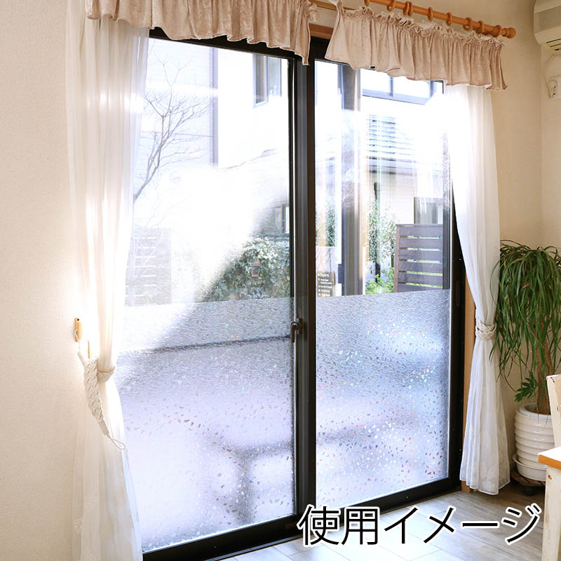 明和グラビア 窓飾りシート レンズタイプ クリア GLC-9207G 1枚(ご注文単位1枚)【直送品】