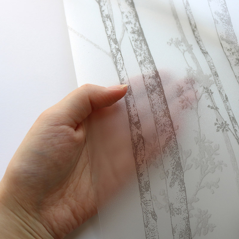 明和グラビア 窓飾りシート プリントタイプ　グレー GE-9241G 1枚（ご注文単位1枚）【直送品】