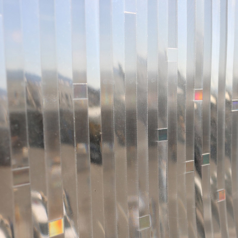 明和グラビア 複層ガラス対応窓飾りシート　大革命アルファ レンズタイプ　クリア GHC-9220G 1枚（ご注文単位1枚）【直送品】