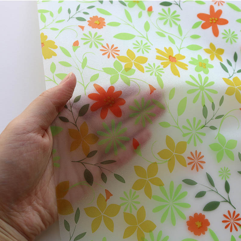 明和グラビア 窓飾りシート プリントタイプ　イエロー GE-9240G 1枚（ご注文単位1枚）【直送品】