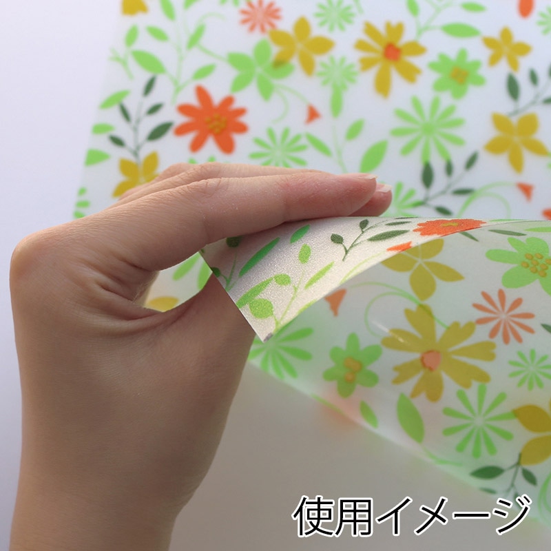 明和グラビア 窓飾りシート プリントタイプ　イエロー GE-9240G 1枚（ご注文単位1枚）【直送品】